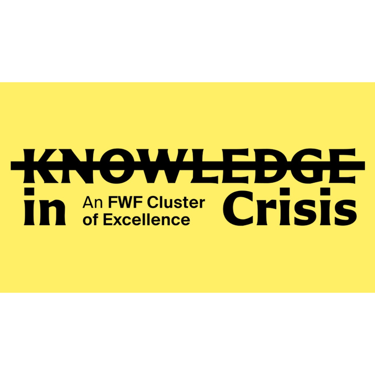 Knowledge in Crisis — FWF Cluster of Excellence logo